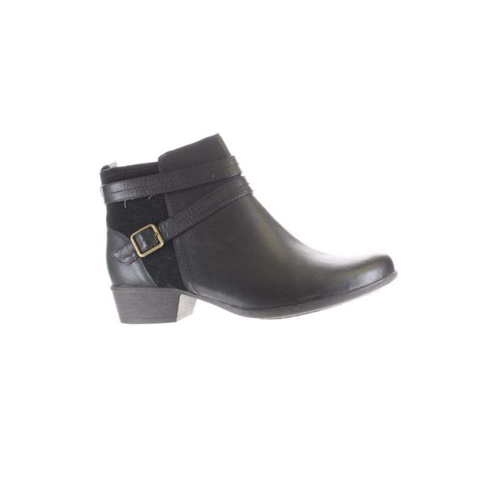 Rockport Womens Black Ankle Boots Size 9 Medium (B, M)